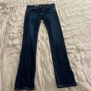 AG The Ballad low rise slim boot dark wash jeans